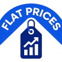 Infographic Icon Flat Prices