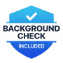 Infographic Icon Background Check Included