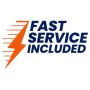 Infographic Icon Fast Service Included