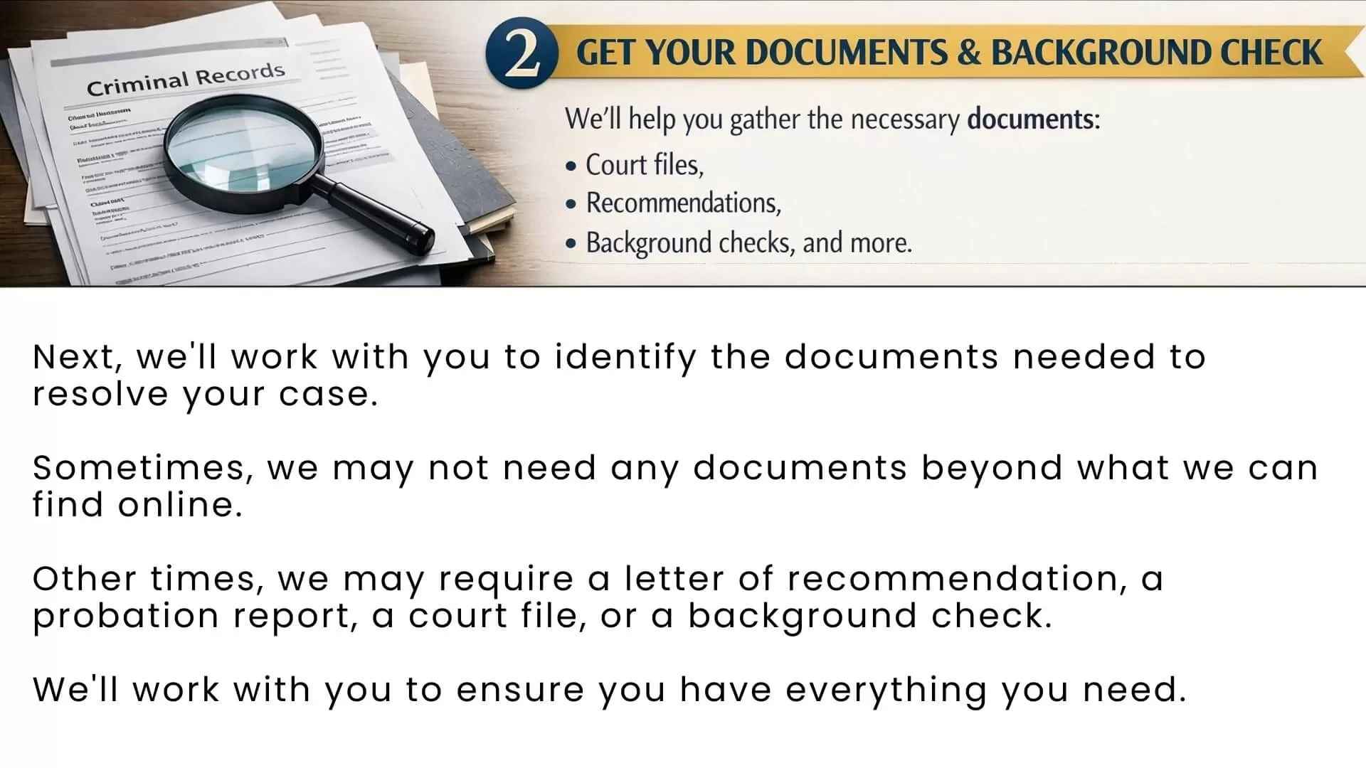 Expungement Process Step 2