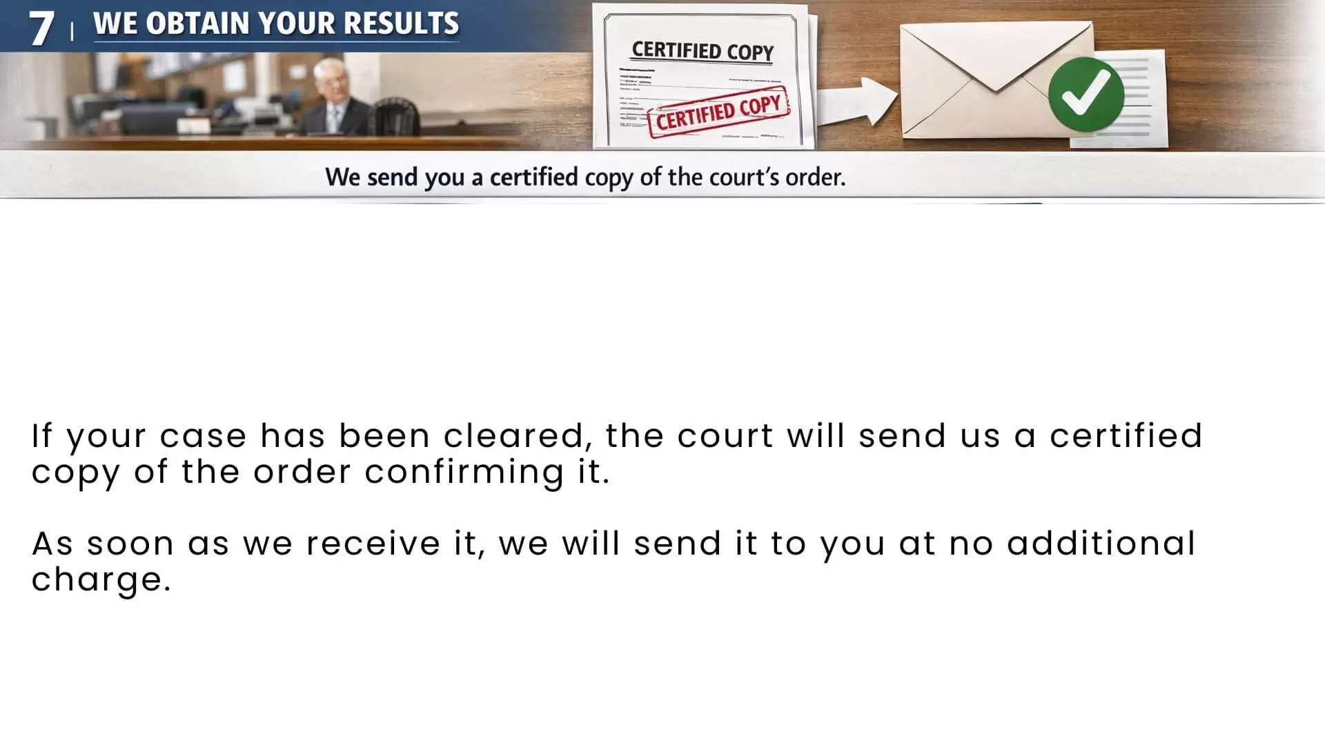 Expungement Process Step 7