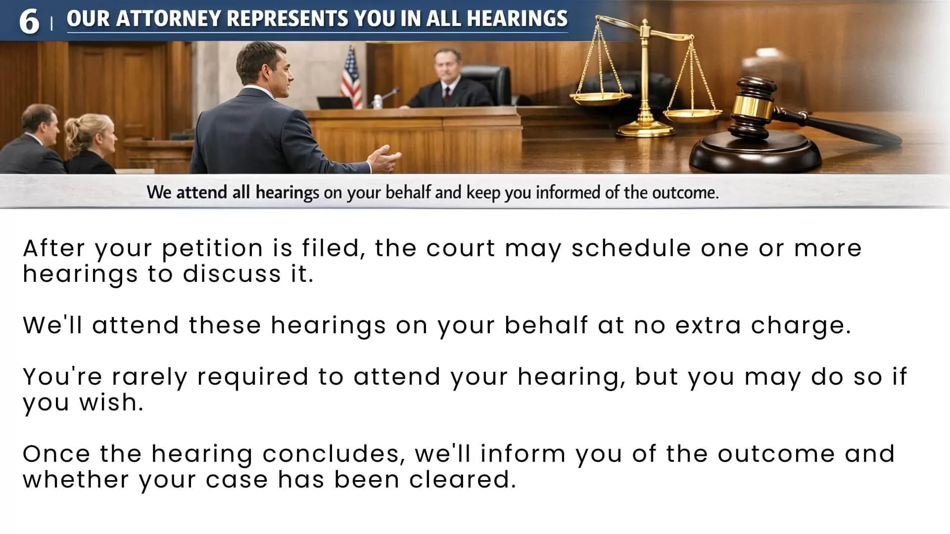 Expungement Process Step 6