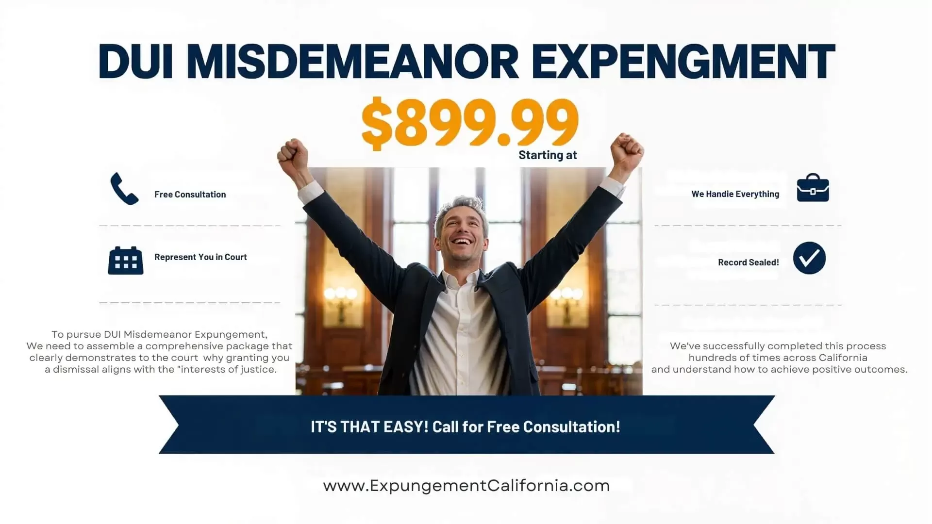 DUI Misdemeanor Expungement California